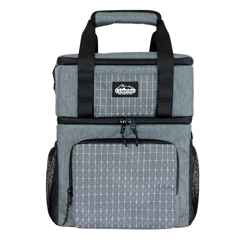 Custom Two-Tier Cooler Bag with Removable Inner Bucket SC26-004 Custom Two-Tier Cooler Bag with Removable Inner Bucket SC26-004