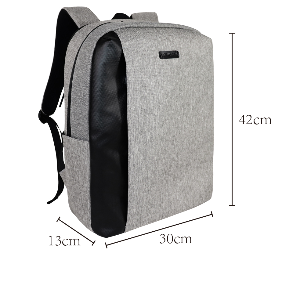 RPET Recycled Polyester Business Laptop Backpack - detail view 3