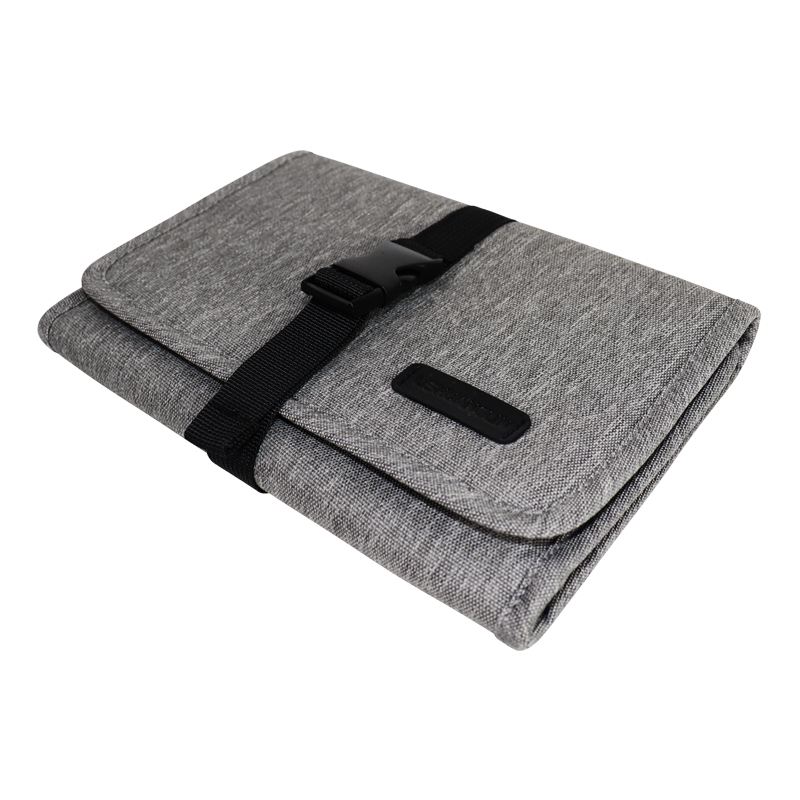 RPET Recycled Polyester Foldable Travel Organizer - detail view 6