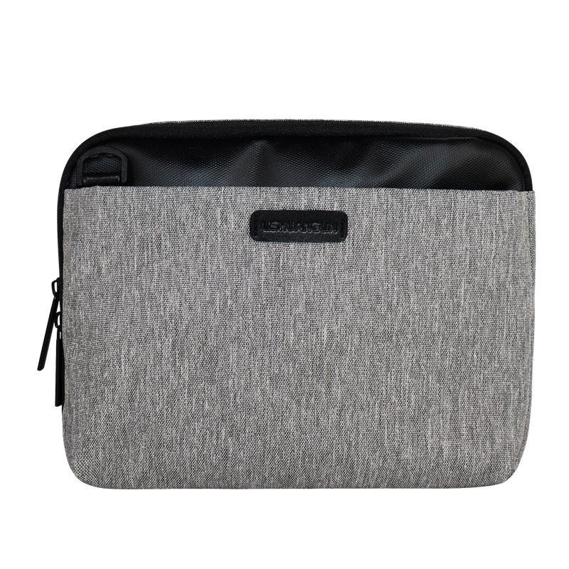Custom RPET Recycled Polyester Crossbody Tablet Bag SLH23-023G
