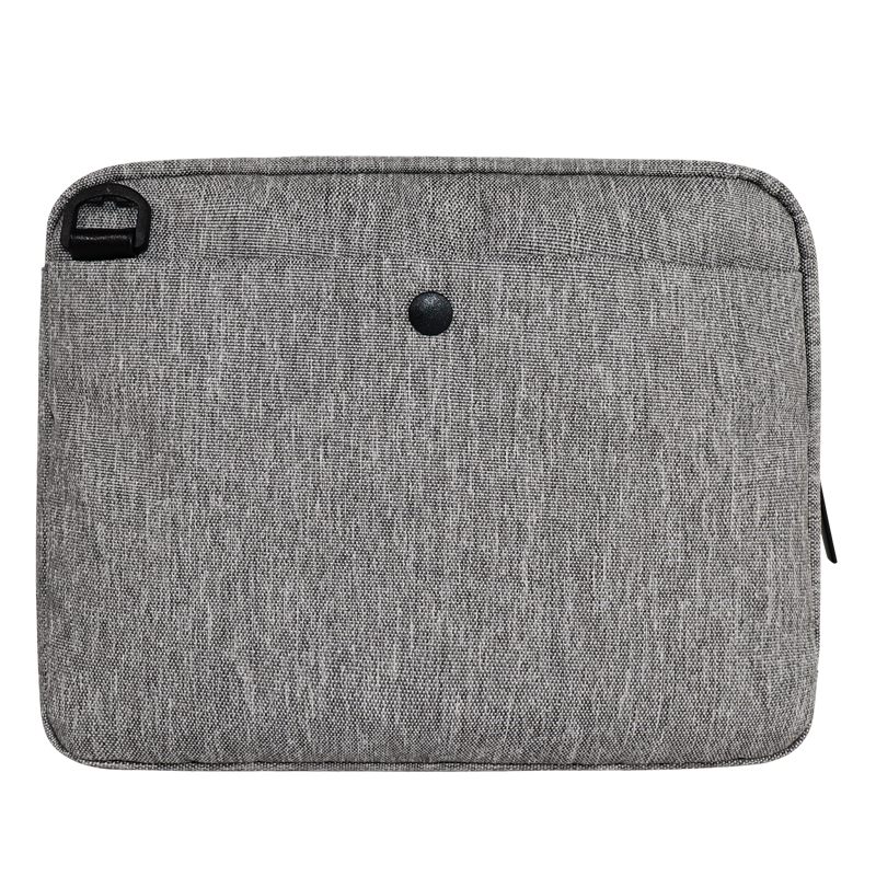 RPET Recycled Polyester Crossbody Tablet Bag - detail view 3