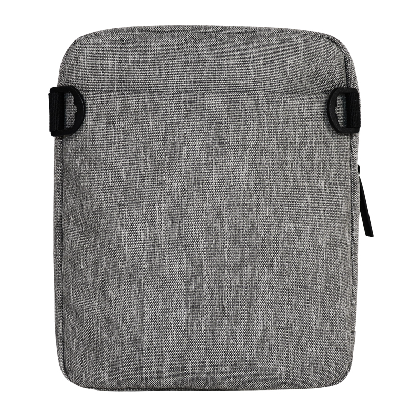 Vertical RPET Recycled Polyester Crossbody Tablet Bag - detail view 4
