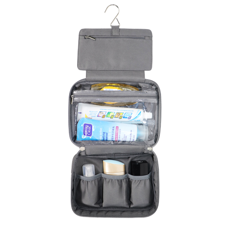 RPET Recycled Polyester Travel Toiletry Organizer - detail view 4