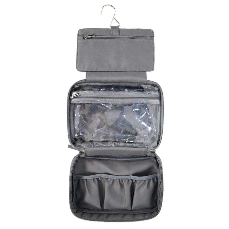 RPET Recycled Polyester Travel Toiletry Organizer - detail view 5