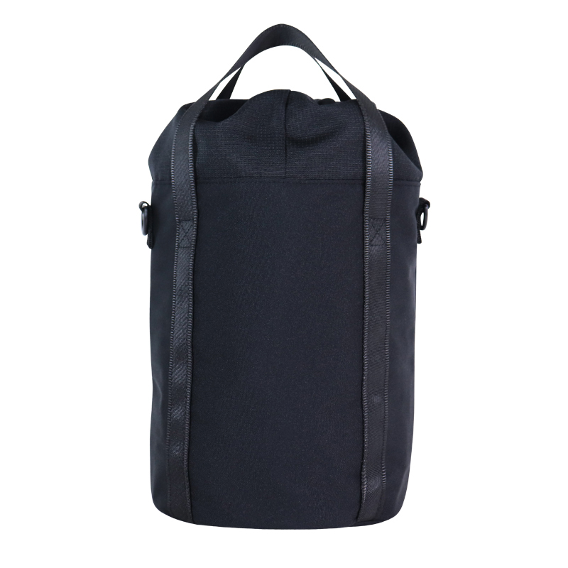 drawstring bucket bag in OBP Oxford fabric, view 3 - SLH24-002B