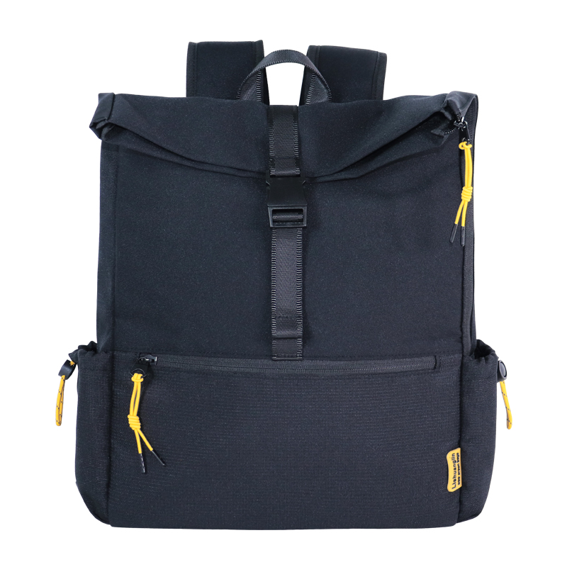 Custom OBP Oxford Roll-Top Backpack with Side Pockets SLH24-007B