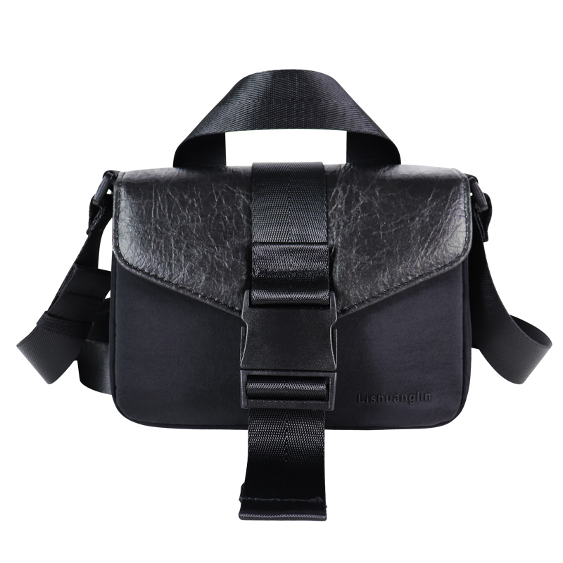 Custom Flap Crossbody Bag with Pineapple Leaf Bio-Based Flap SLH24-038B