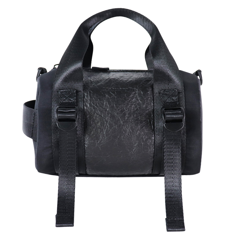 Custom Mini Duffel Bag with Pineapple Leaf Bio-Based Front Panel SLH24-039B