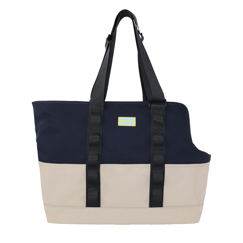 Custom Pet Carrier Tote Bag with Side Mesh Opening SW25-008B